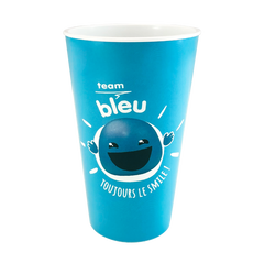 Verre Haribo / Gobelet bonbon Dragibus Team Bleu